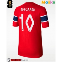 Moške Nogometnih dresov Norveška Martin Odegaard #10 Domači SP 2026 Kratki rokavi